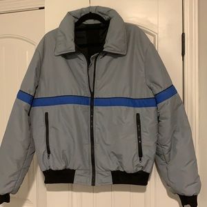Vintage Grey Ski Jacket